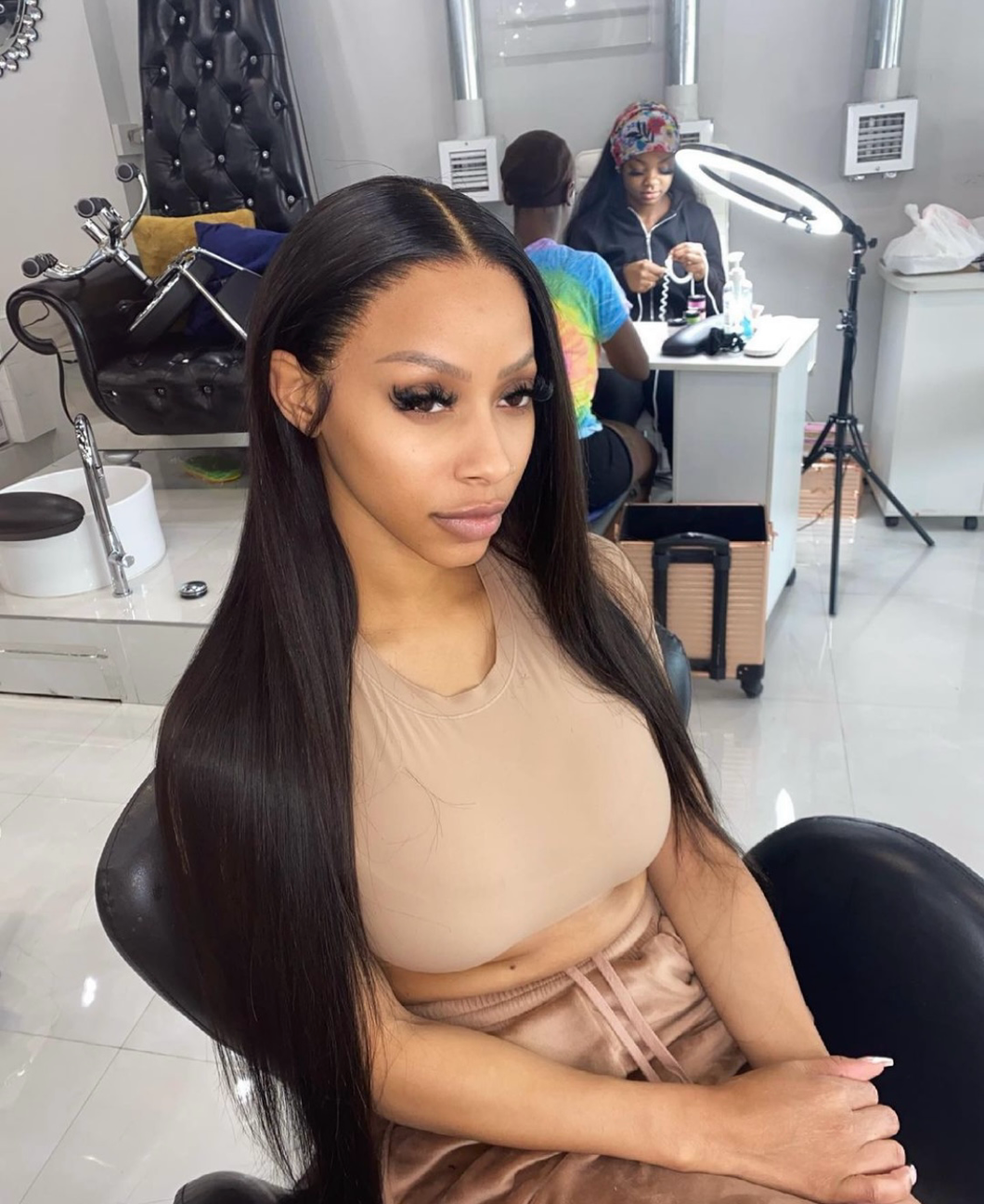 Mink straight Invisible HD 13x4 Lace Front Wig